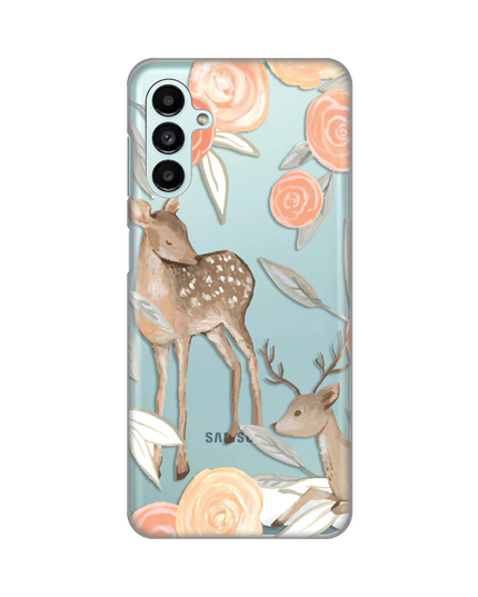 Torbica Silikonska Print Skin za Samsung A136B/A047F Galaxy A13 5G/A04s Flower Deer