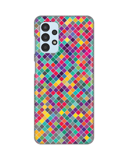 Torbica Silikonska Print Skin za Samsung A135F Galaxy A13 4G Colorful cubes