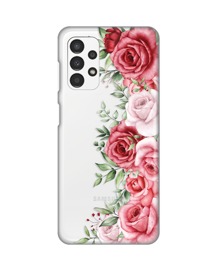 Torbica Silikonska Print Skin za Samsung A135F Galaxy A13 4G Wild Roses