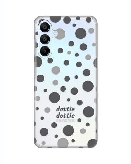 Torbica Silikonska Print Skin za Samsung A156B Galaxy A15 5G Dottie Dottie Gray
