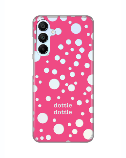 Torbica Silikonska Print Skin za Samsung A156B Galaxy A15 5G Dottie Dottie Pink