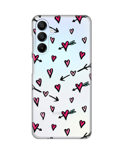 Torbica Silikonska Print Skin za Samsung A156B Galaxy A15 5G Heart Pattern