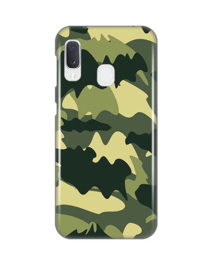 Torbica Silikonska Print Skin za Samsung A202F Galaxy A20e Army