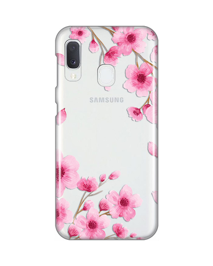 Torbica Silikonska Print Skin za Samsung A202F Galaxy A20e Rose flowers