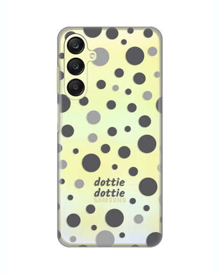 Torbica Silikonska Print Skin za Samsung A256B Galaxy A25 5G Dottie Dottie Gray