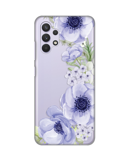 Torbica Silikonska Print Skin za Samsung A325F Galaxy A32 4G (EU) Blue Roses