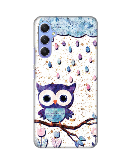 Torbica Silikonska Print Skin za Samsung A346B Galaxy A34 5G Owl