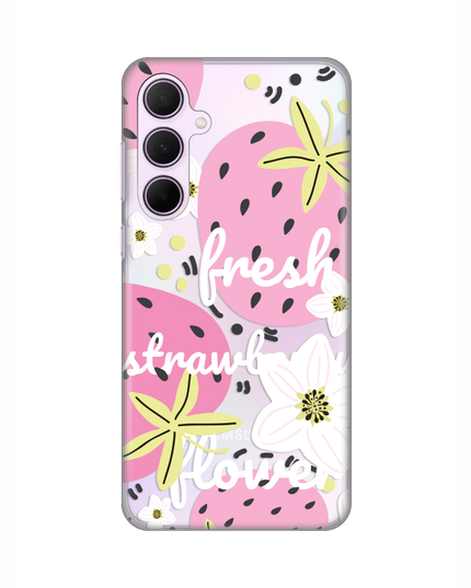 Torbica Silikonska Print Skin za Samsung A356B Galaxy A35 5G Fresh Pink