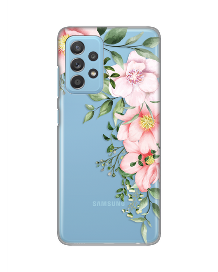 Torbica Silikonska Print Skin za Samsung A525F/A526B/A528B Galaxy A52 4G/A52 5G/A52s 5G Gentle Rose Pattern