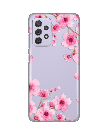 Torbica Silikonska Print Skin za Samsung A525F/A526B/A528B Galaxy A52 4G/A52 5G/A52s 5G Rose Flowers