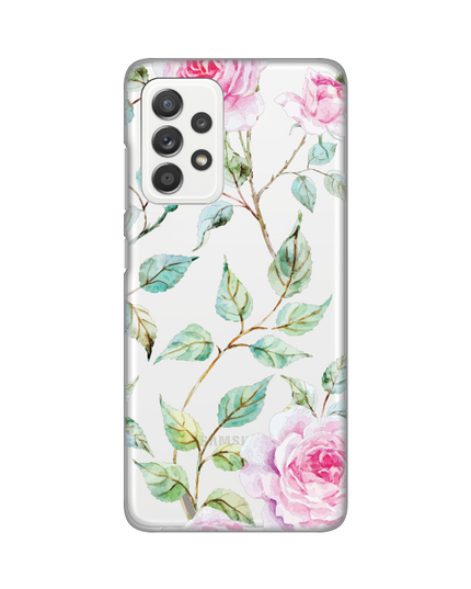Torbica Silikonska Print Skin za Samsung A525F/A526B/A528B Galaxy A52 4G/A52 5G/A52s 5G Roses Pattern
