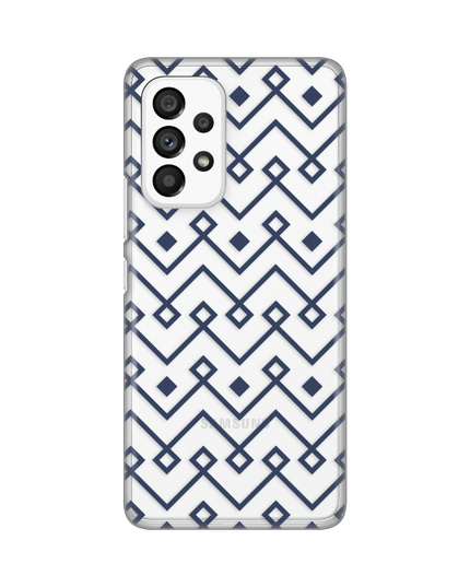 Torbica Silikonska Print Skin za Samsung A536B Galaxy A53 5G Blue cubes