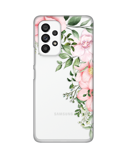 Torbica Silikonska Print Skin za Samsung A536B Galaxy A53 5G Gentle Rose Pattern