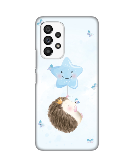 Torbica Silikonska Print Skin za Samsung A536B Galaxy A53 5G Hedgehog