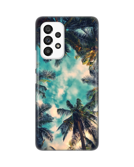 Torbica Silikonska Print Skin za Samsung A536B Galaxy A53 5G Palm tree
