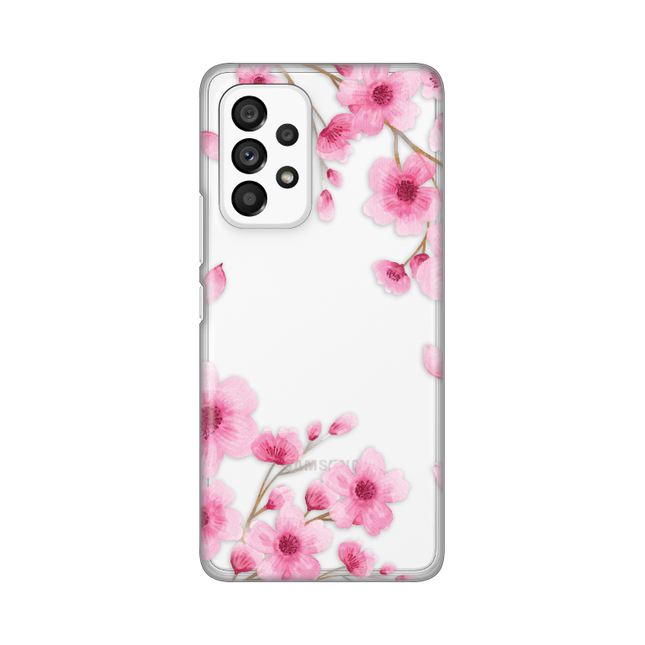 Torbica Silikonska Print Skin za Samsung A536B Galaxy A53 5G Rose flowers