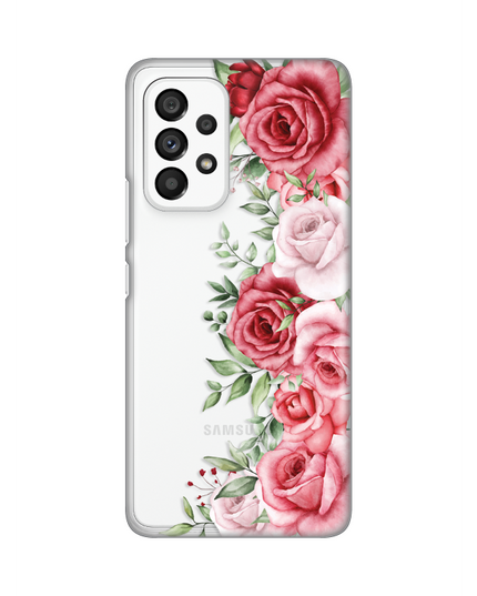 Torbica Silikonska Print Skin za Samsung A536B Galaxy A53 5G Wild Roses