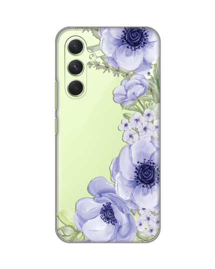 Torbica Silikonska Print Skin za Samsung A546B Galaxy A54 5G Blue Roses
