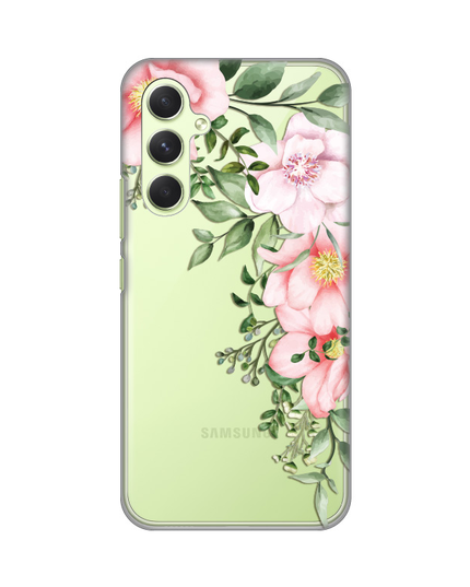 Torbica Silikonska Print Skin za Samsung A546B Galaxy A54 5G Gentle Rose Pattern
