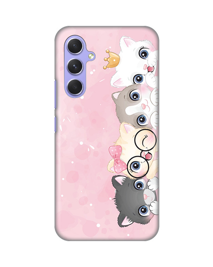 Torbica Silikonska Print Skin za Samsung A546B Galaxy A54 5G Pink cats