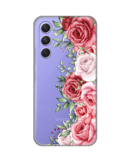 Torbica Silikonska Print Skin za Samsung A546B Galaxy A54 5G Wild Roses