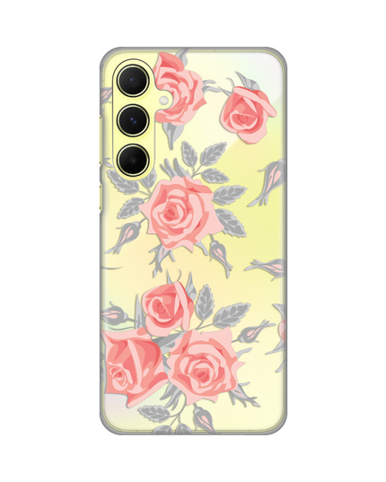 Torbica Silikonska Print Skin za Samsung A556B Galaxy A55 5G Elegant Roses