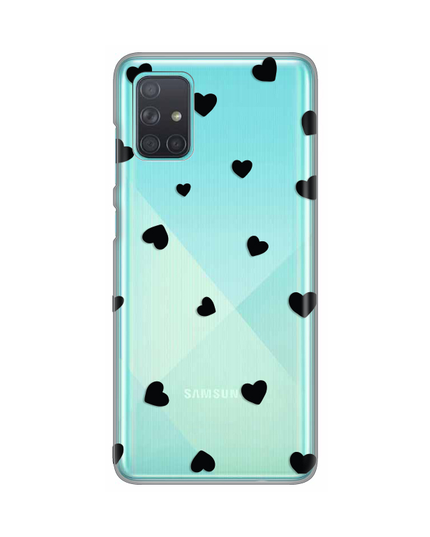 Torbica Silikonska Print Skin za Samsung A715F Galaxy A71 Hearts