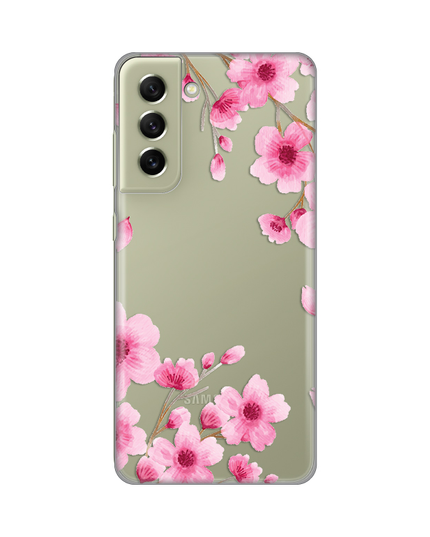 Torbica Silikonska Print Skin za Samsung G990 Galaxy S21 FE Rose Flowers