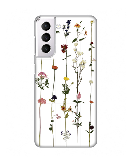 Torbica Silikonska Print Skin za Samsung G991B Galaxy S21 Flower