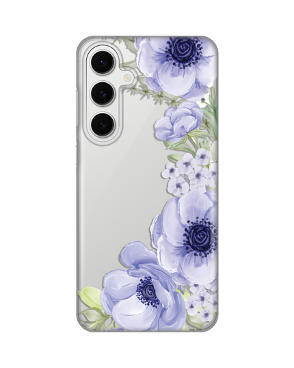 Torbica Silikonska Print Skin za Samsung S721B Galaxy S24 Fe Blue Roses