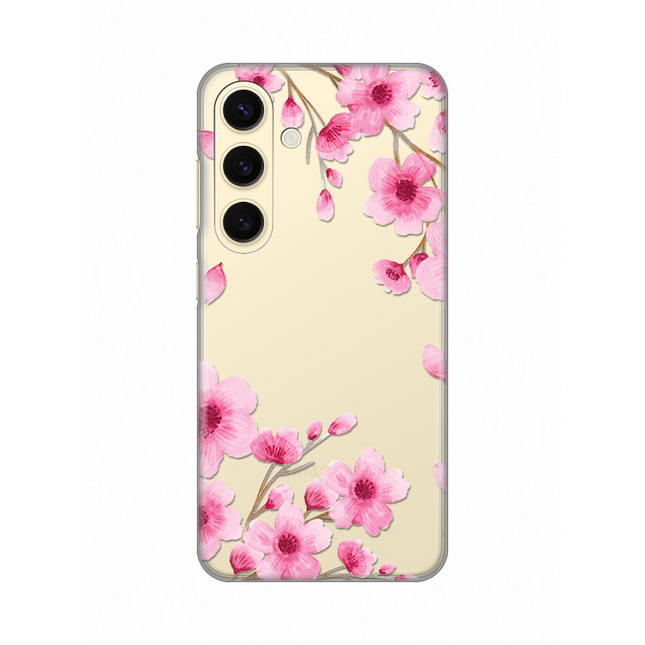 Torbica Silikonska Print Skin za Samsung S921B Galaxy S24 Rose Flowers