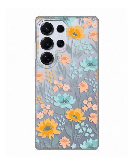 Torbica Silikonska Print Skin za Samsung S938B Galaxy S25 Ultra Lovely Flowers