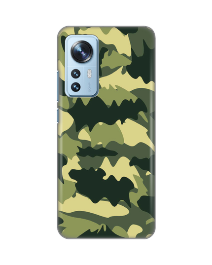 Torbica Silikonska Print Skin za Xiaomi 12/12x Army