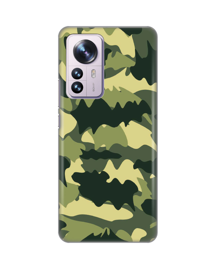 Torbica Silikonska Print Skin za Xiaomi 12 Pro Army