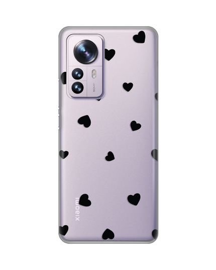 Torbica Silikonska Print Skin za Xiaomi 12 Pro Hearts