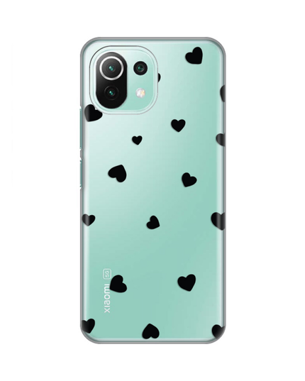 Torbica Silikonska Print Skin za Xiaomi Mi 11 lite Hearts