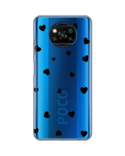 Torbica Silikonska Print Skin za Xiaomi Poco X3 NFC/X3 Pro Hearts