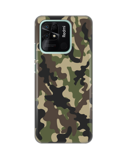 Torbica Silikonska Print Skin za Xiaomi Redmi 10C Army SMB