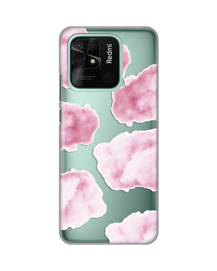 Torbica Silikonska Print Skin za Xiaomi Redmi 10C Pink Clouds