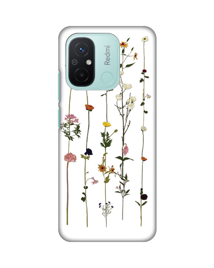 Torbica Silikonska Print Skin za Xiaomi Redmi 12C Flower