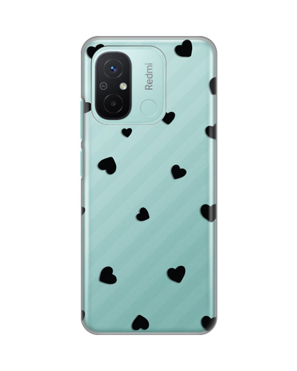 Torbica Silikonska Print Skin za Xiaomi Redmi 12C Hearts