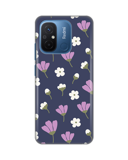 Torbica Silikonska Print Skin za Xiaomi Redmi 12C Spring flowers