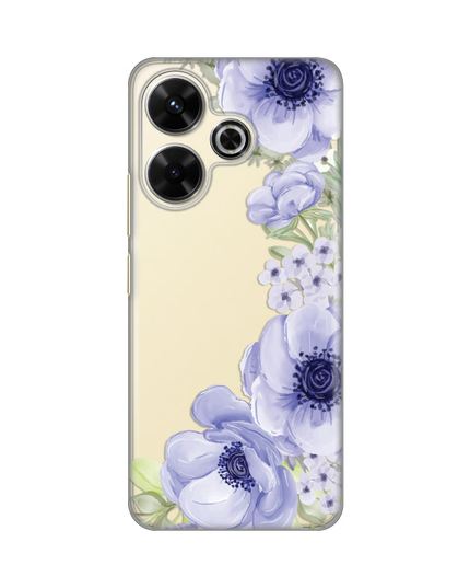 Torbica Silikonska Print Skin za Xiaomi Redmi 13 Blue Roses
