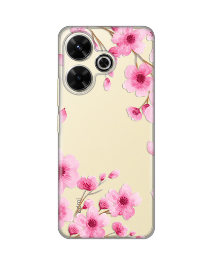 Torbica Silikonska Print Skin za Xiaomi Redmi 13 Rose Flowers