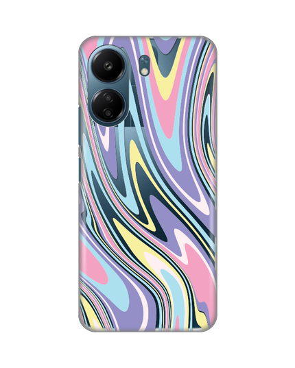 Torbica Silikonska Print Skin za Xiaomi Redmi 13C Liquid Dream