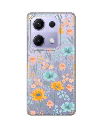 Torbica Silikonska Print Skin za Xiaomi Redmi 14s Lovely Flowers