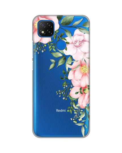Torbica Silikonska Print Skin za Xiaomi Redmi 9C/10A Gentle Roses