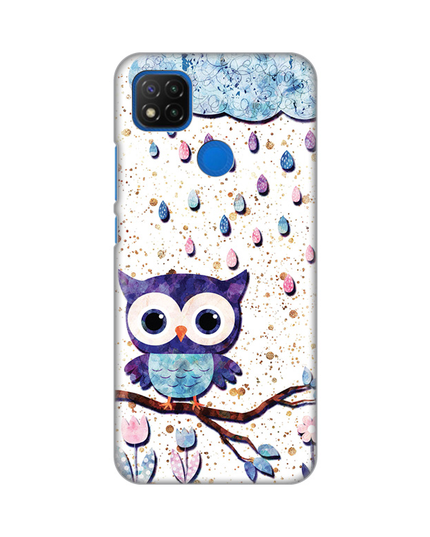 Torbica Silikonska Print Skin za Xiaomi Redmi 9C/10A Owl