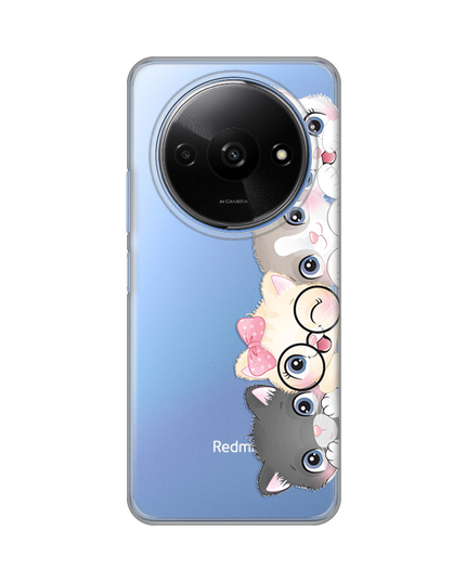 Torbica Silikonska Print Skin za Xiaomi Redmi A3 Cats