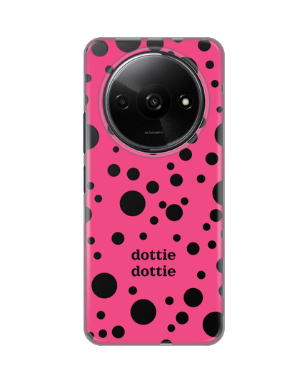 Torbica Silikonska Print Skin za Xiaomi Redmi A3 Dottie Dottie Pink